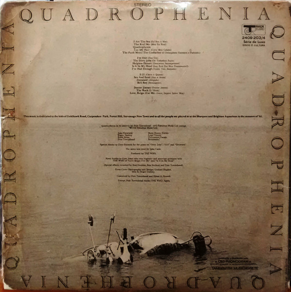 The Who - Quadrophenia | Releases | Discogs