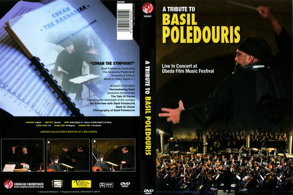 DVD！ A TRIBUTE TO BASIL POLEDOURIS （ライブコンサートDVD