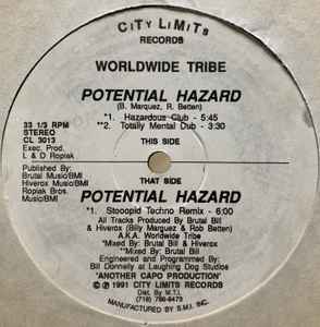 Worldwide Tribe - Potential Hazard album cover