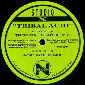 Studio X - Tribal Acid album cover