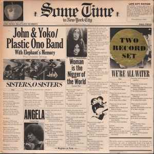 John & Yoko / The Plastic Ono Band With Elephant's Memory Plus