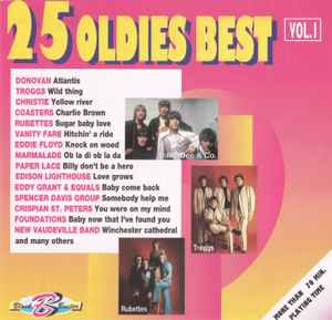 25 Oldies Best Vol. 3 (1995, CD) - Discogs