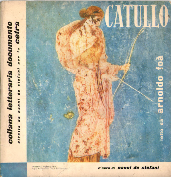 lataa albumi Catullo, Arnoldo Foà - Catullo Letto Da Arnoldo Foà Canti