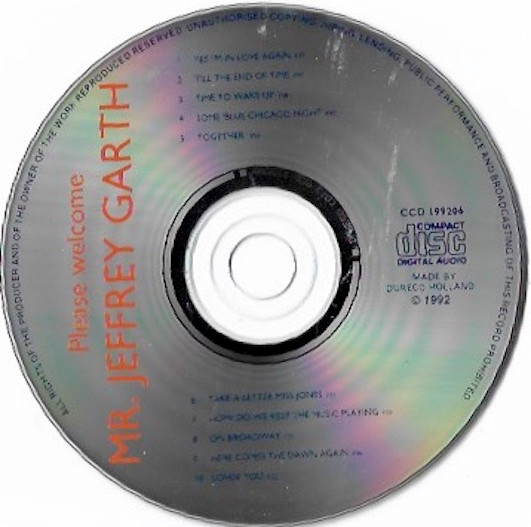 last ned album Mr Jeffrey Garth - Please Welcome