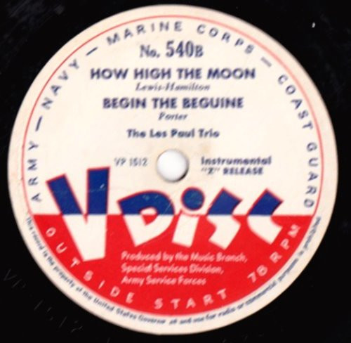 descargar álbum Spike Jones And His City Slickers Les Paul Trio - Blue Danube Toot Toot Tootsie GoodBye How High The Moon Begin The Beguine