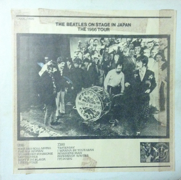 日本直売“ビートルズ・イン・ジャパン 1966“「日本公演40周年特別企画大型写真集」The Beatles In Japan 1966！シリアル入！美品！ THE BEATLES