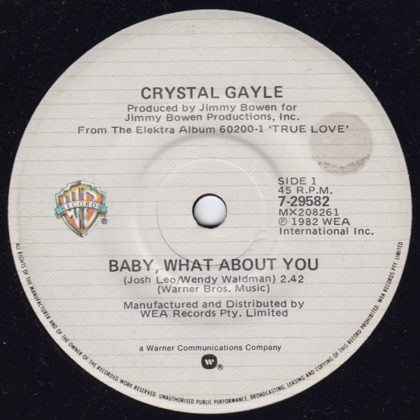 ladda ner album Crystal Gayle - Baby What About You