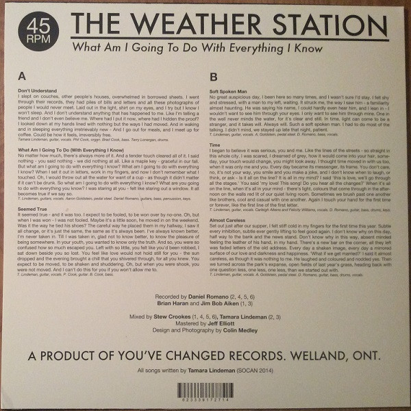 descargar álbum The Weather Station - What Am I Going To Do With Everything I Know