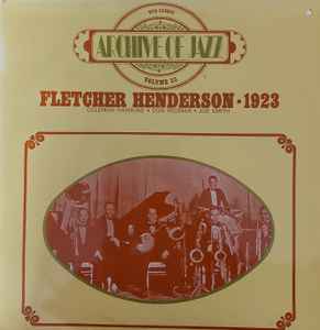 Fletcher Henderson - Fletcher Henderson 1923 album cover