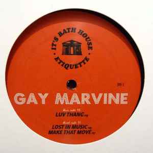 Gay Marvine - Bath House Etiquette Vol. 1 album cover