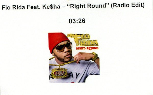 Flo Rida Feat. Ke$ha – Right Round (2009, CDr) - Discogs