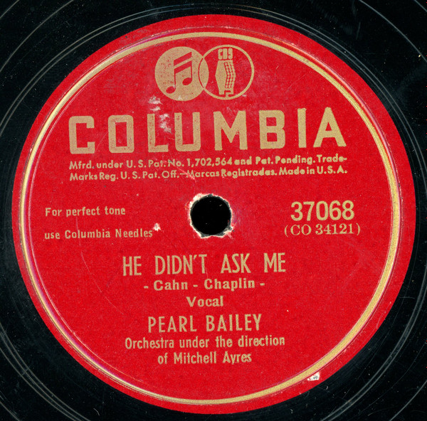 descargar álbum Pearl Bailey - He Didnt Ask Me I Aint Talkin