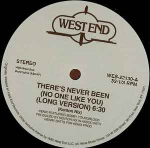 Kenton Nix - There's Never Been (No One Like You)