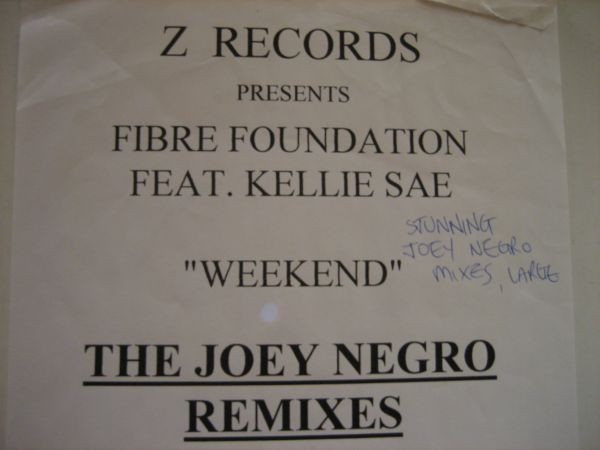last ned album Fibre Foundation - Weekend The Joey Negro Remixes