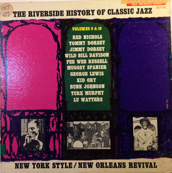 last ned album Various - The Riverside History Of Classic Jazz Volumes 9 10 New York StyleNew Orleans Revival