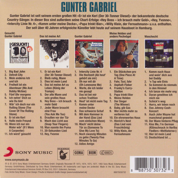télécharger l'album Gunter Gabriel - Original Album Classics
