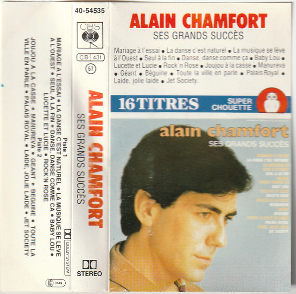 Alain Chamfort – Ses Grands Succès (1984, Vinyl) - Discogs