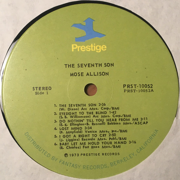 télécharger l'album Mose Allison - The Seventh Son