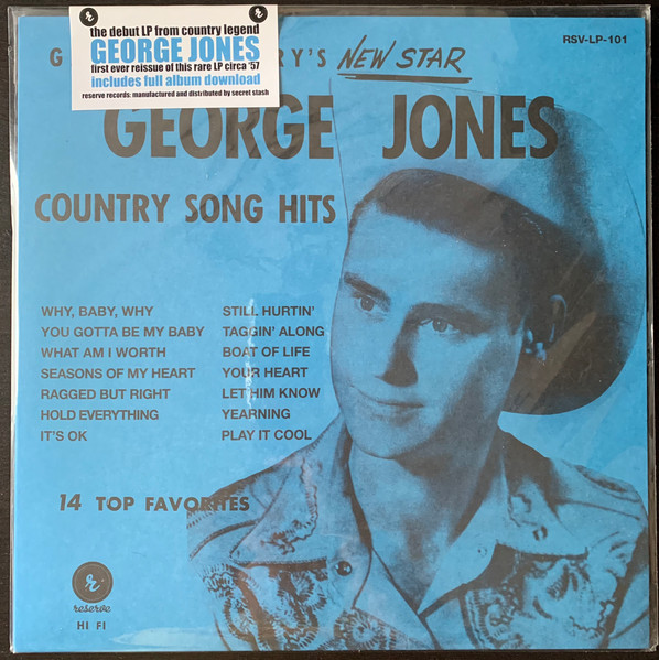 George Jones – Grand Ole Opry's New Star (2013, Blue, Vinyl) - Discogs