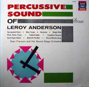 Dean Franconi And His Orchestra - Percussive Sound Of Leroy Anderson album cover