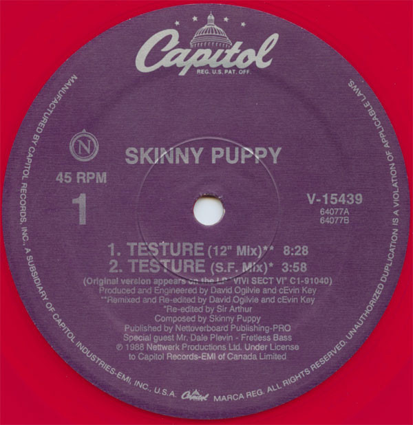 lataa albumi Skinny Puppy - Testure