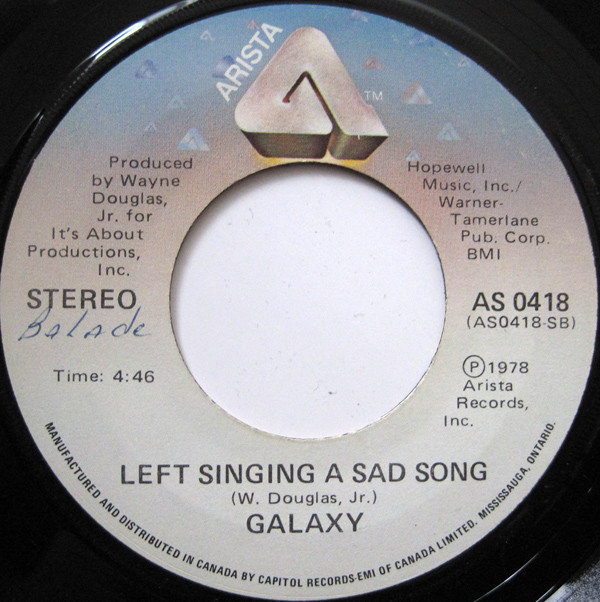 descargar álbum Galaxy - Hot Wet And Sticky Left Singing A Sad Song