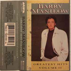 Barry Manilow - Greatest Hits Volume II album cover