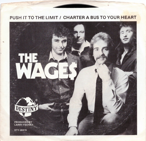 lataa albumi Wages - Push It To The Limit Charter A Bus To Your Heart