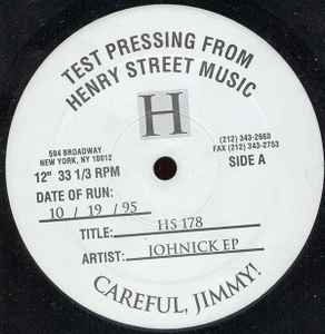 JohNick – JohNick EP (1995, Vinyl) - Discogs