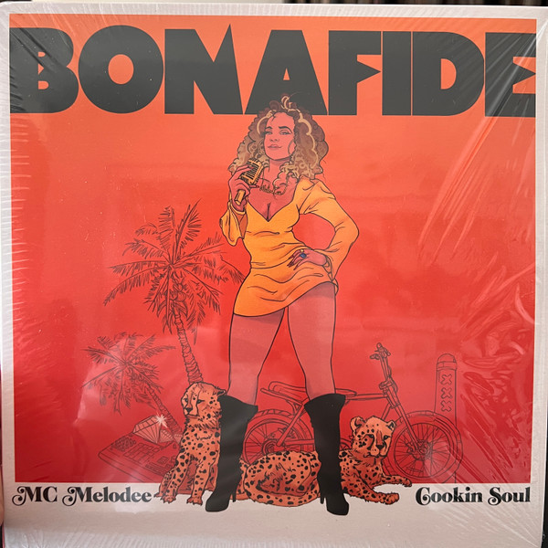 MC Melodee, Cookin Soul – Bonafide (2022, Orange Splatter, Vinyl