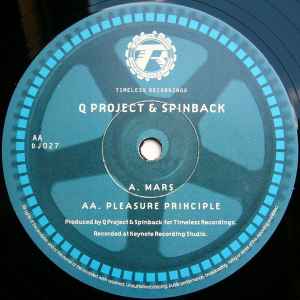 Q Project & Spinback - Mars / Pleasure Principle album cover