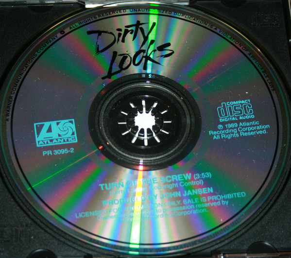 Dirty Looks – Turn Of The Screw (1989, CD) - Discogs