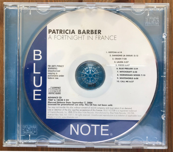 Patricia Barber - Live: A Fortnight In France | Releases | Discogs