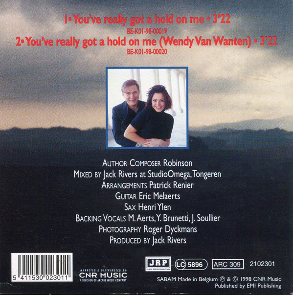 télécharger l'album Wendy Van Wanten & Johnny Logan - Youve Really Got A Hold On Me