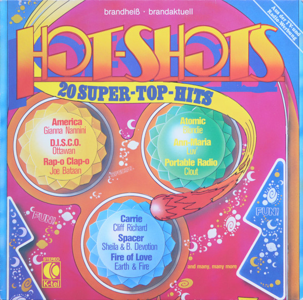 Обложка конверта виниловой пластинки Various - Hot-Shots (20 Super-Top-Hits)