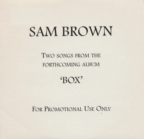 lataa albumi Sam Brown - Two Songs From The Forthcoming Album Box