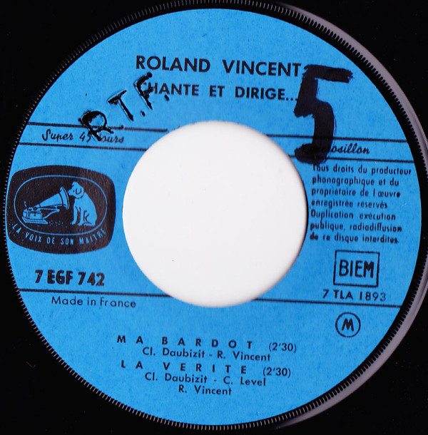 descargar álbum Roland Vincent - Chante Et Dirige