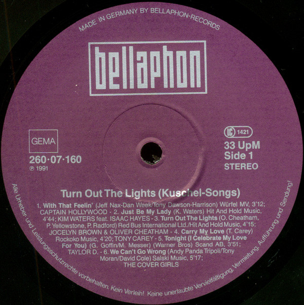 télécharger l'album Various - Turn Out The Lights Kuschel Songs
