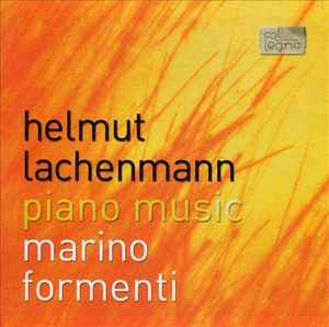 Helmut Lachenmann - Piano Music Album-Cover