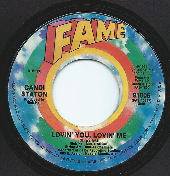 Candi Staton – Lovin' You, Lovin' Me (1972, Vinyl) - Discogs