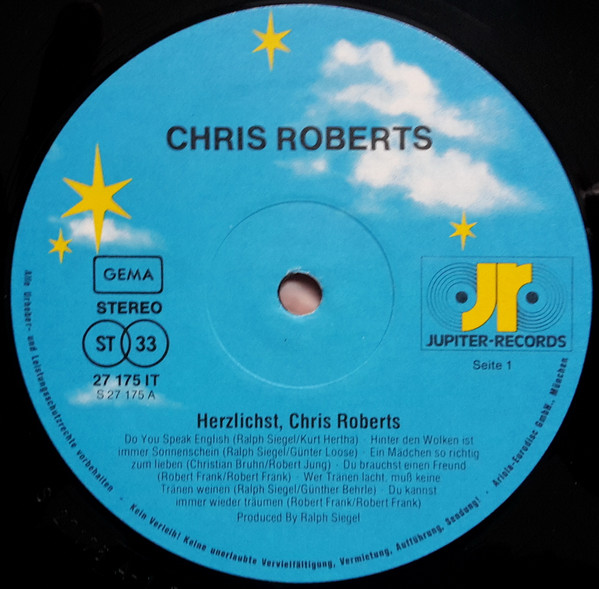 lataa albumi Chris Roberts - Herzlichst Chris Roberts