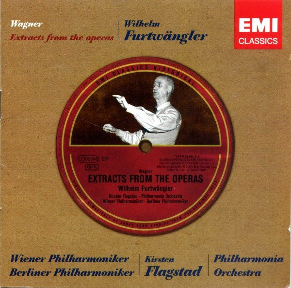 ladda ner album Wagner Wilhelm Furtwängler, Wiener Philharmoniker, Berliner Philharmoniker, Kirsten Flagstad, Philharmonia Orchestra - Extracts From The Operas