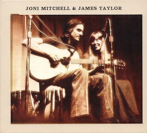 Joni Mitchell \u0026 James Taylor LP レコード BBC