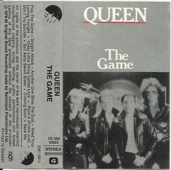 Vintage Records, QUEEN, The GAME, FREDDIE Mercury, Queen Records, Queen  Vinyl, Vinyl Queen, Vinilo Vintage, Discos, Vinilo, 1980 Records -   España
