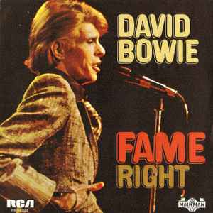 David Bowie – Fame (1978, Vinyl) - Discogs