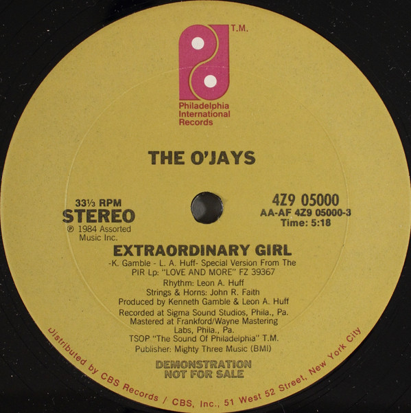 Album herunterladen The O'Jays - Extraordinary Girl