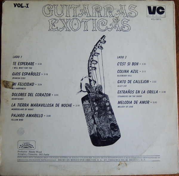 Album herunterladen Guitarras Exoticas - Guitarras Exoticas Vol 1