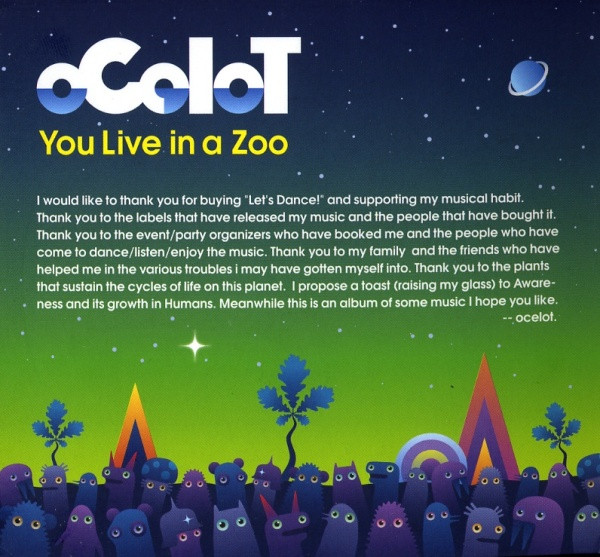 descargar álbum oCeLoT - You Live In A Zoo