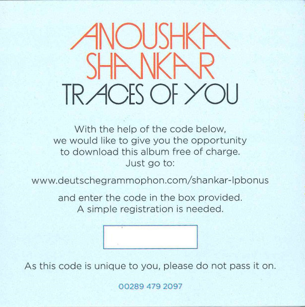 Anoushka Shankar – Traces Of You (2013, 160 kbps, File) - Discogs