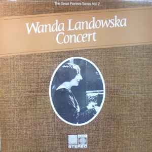 Wanda Landowska-Wanda Landowska Concert copertina album